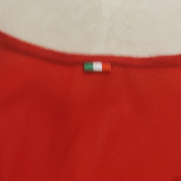 Puma Red Racerback Tank with Silver Crest Logo - Picture 5 of 7